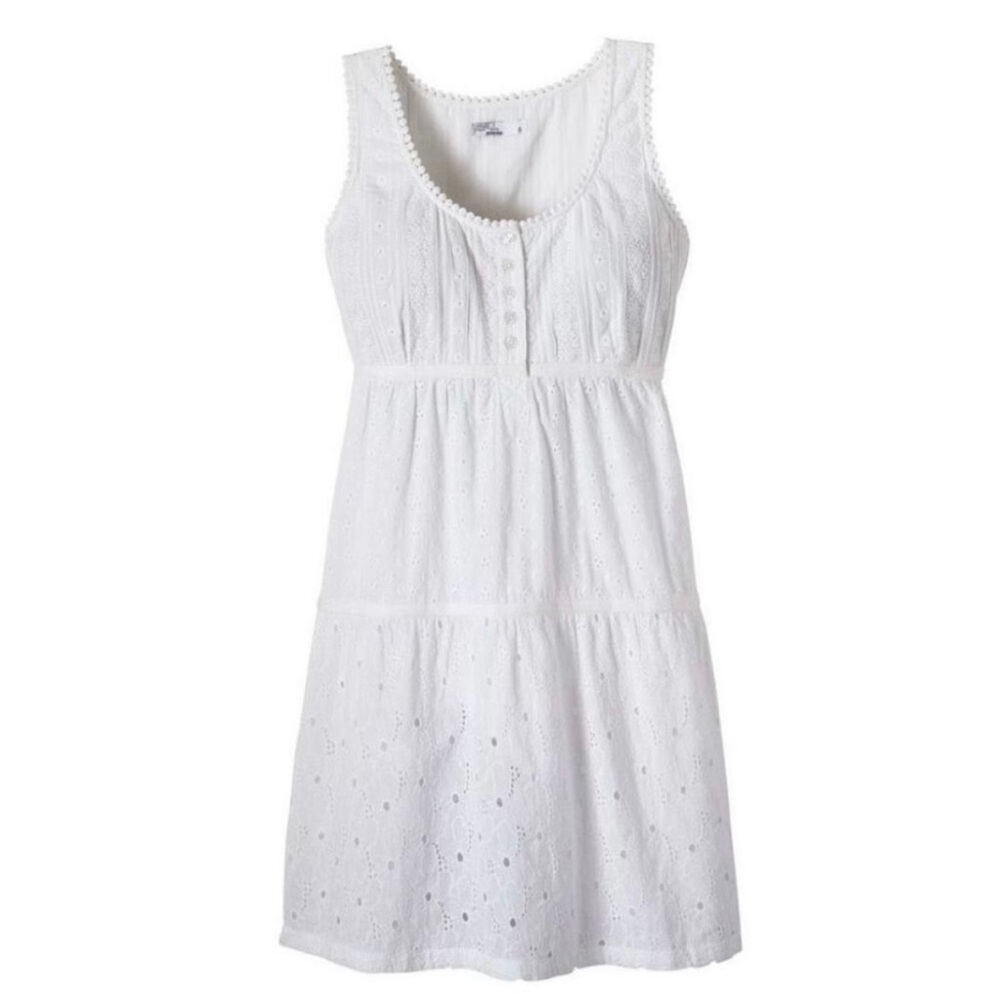Prana White Mini Dress